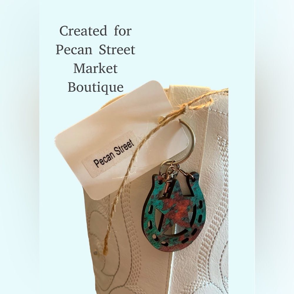 White Cowgirl Boots with Crystal Studs - Picture 10 of 11